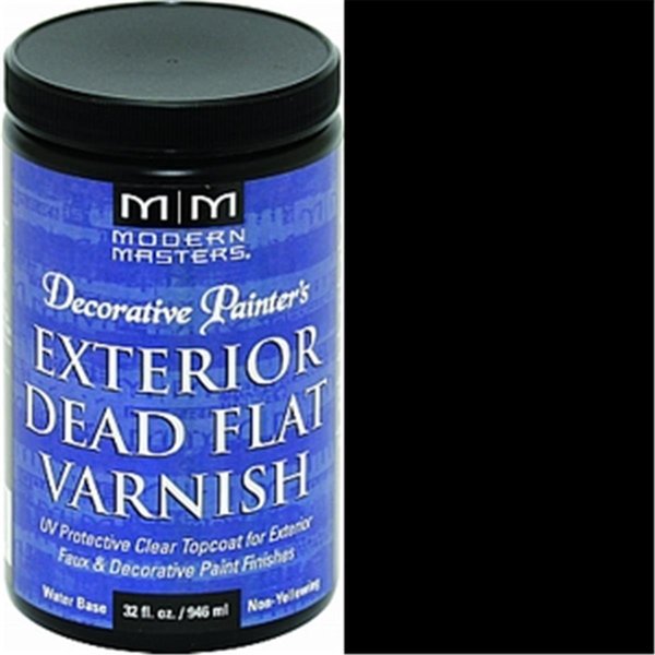 Modern Masters DP612 1 Qt. Dead Flat Varnish Exterior Clear Top Coat MO327226